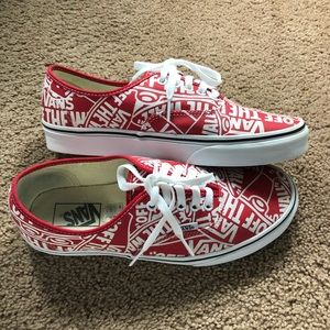 Red Vans (Unisex)